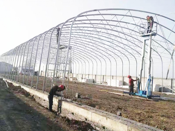 養殖棚建設